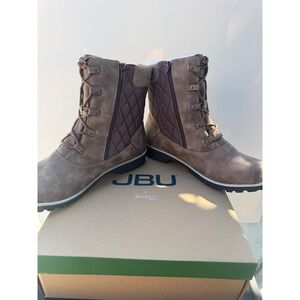 JBU by Jambu Summit Waterproof Tobacco Boots Lace Up Women's 12M‎ New